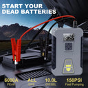 Portable Car Jump Starter - Fast Emergency Boost