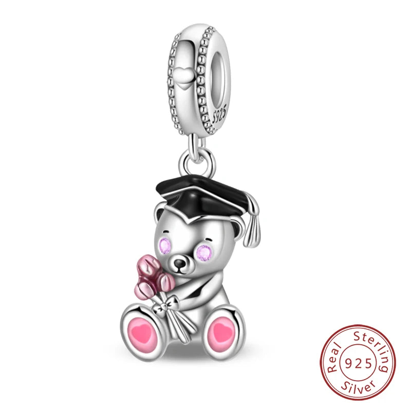 Sterling Silver Cute Little Bear