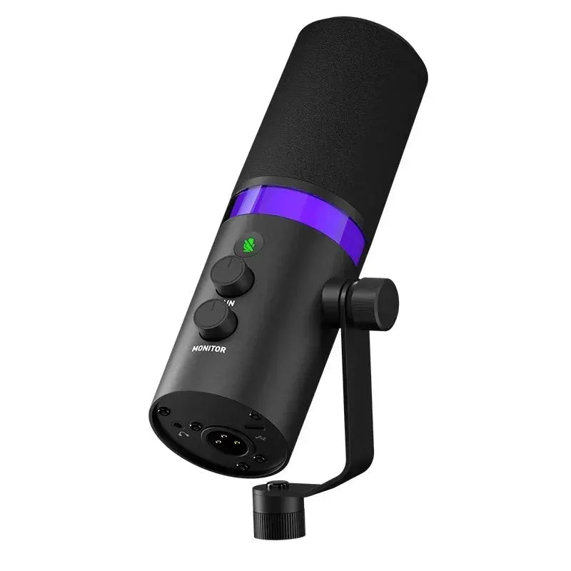 USB XLR Dynamic Microphone With Touch Mute And Volume LM20