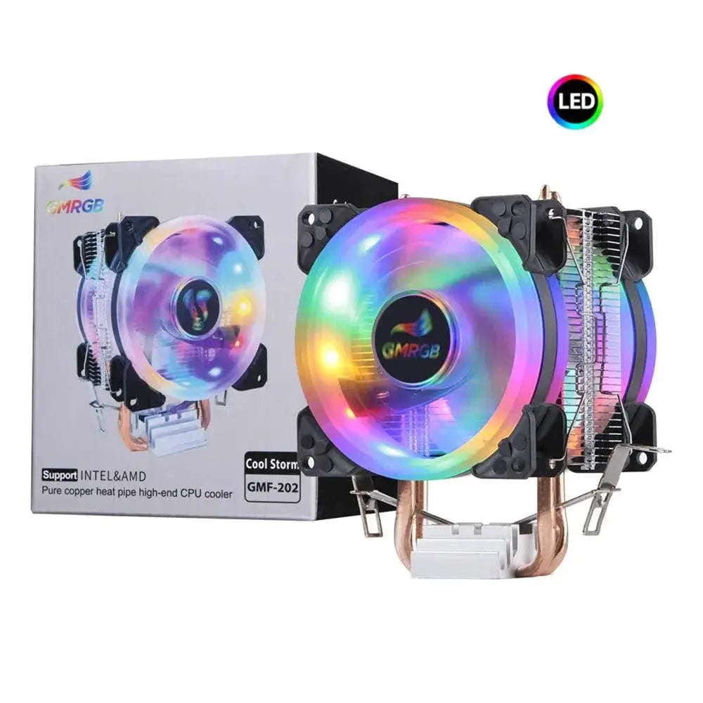 GMRGB CPU Cooler Enhanced Performance And Silent RGB Cooling