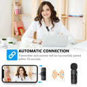 Clip-On Wireless Mic For Mobile Vloggers