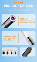 Phone-Ready Endoscope for Plumbing DIY
