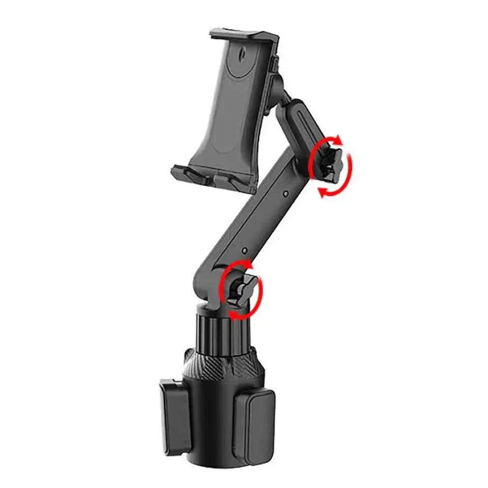 Car Cup Holder Mount for Tablets and Phones 360 Adjustable