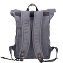 Canvas Backpack Waterproof Roll Top