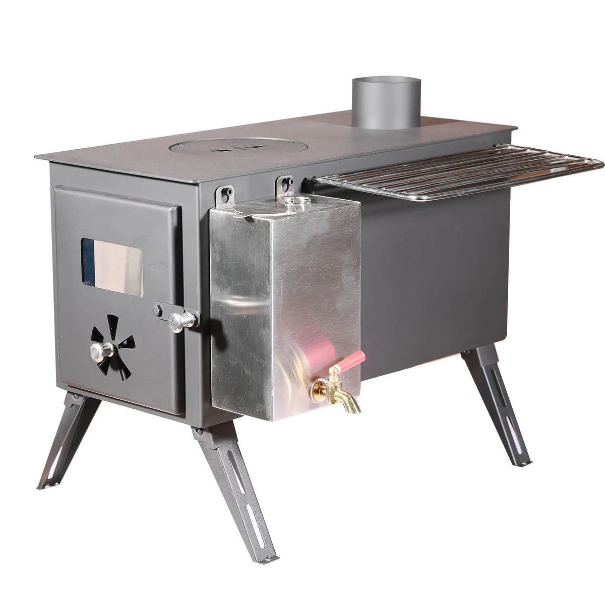 Smart Ventilation Portable Tent Stove Kit - Complete Heating — product view 3