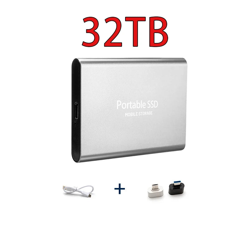 USB-C Laptop External SSD Drive