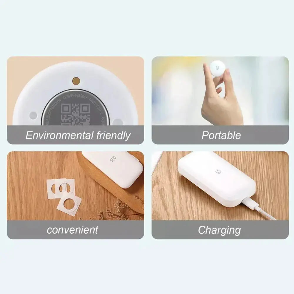 Miaomiaoce Baby Smart Thermometer Pro Digital Accrate Measurement APP Constant Monitor Rechargeable High Temprature Alarm