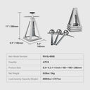 Pack Aluminum RV Stabilizer Jacks