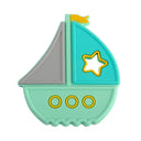 Silicone Cartoon Animals Train Teether Jewelry Making Kit