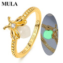 Mula Ring Sterling Silver Golden