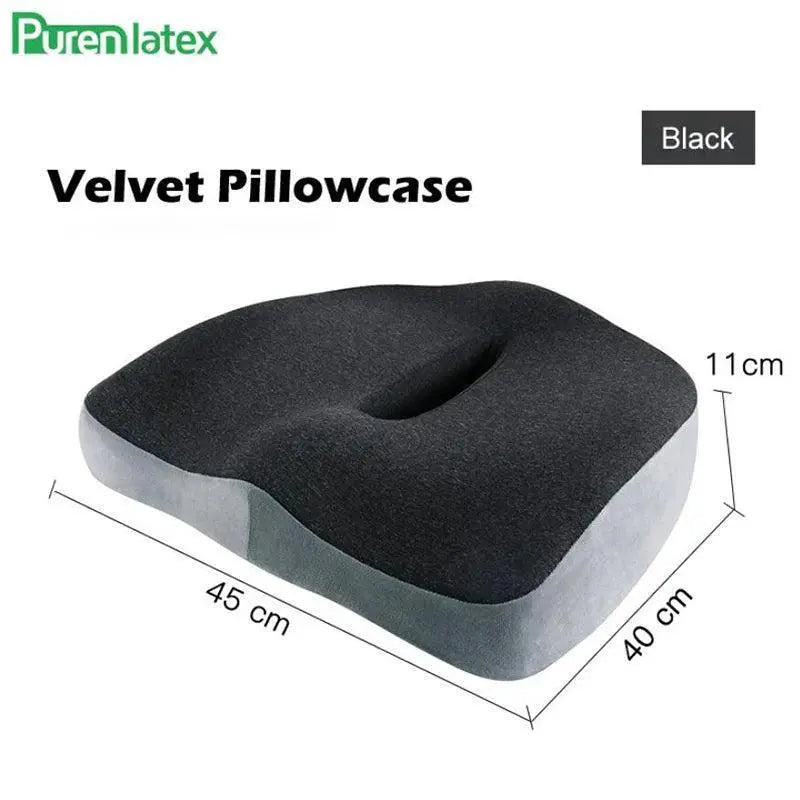 Coccyx Memory Foam Seat Cushion For Tailbone Pain Relief