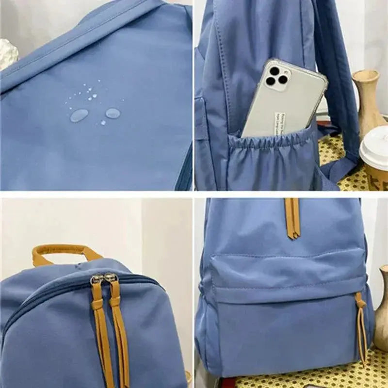 Large Capacity Cute Backpack for School and Office Use