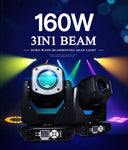 150W/160W/200W Versatile 3-in-1 LED Moving Head Light