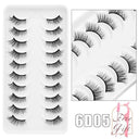 Glamorous 3D Mink False Eyelashes Bundle for Every Occasion