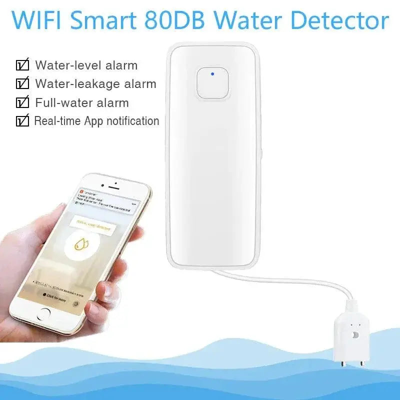Smart Water Leak Sensor Flood Alarm For Home Protection