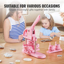 Ergonomic Button Maker Machine
