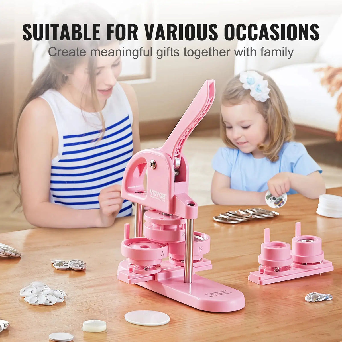 Ergonomic Button Maker Machine — product image 6