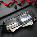 Men's Wallet - Dollar Bill Zipper Coin Purse