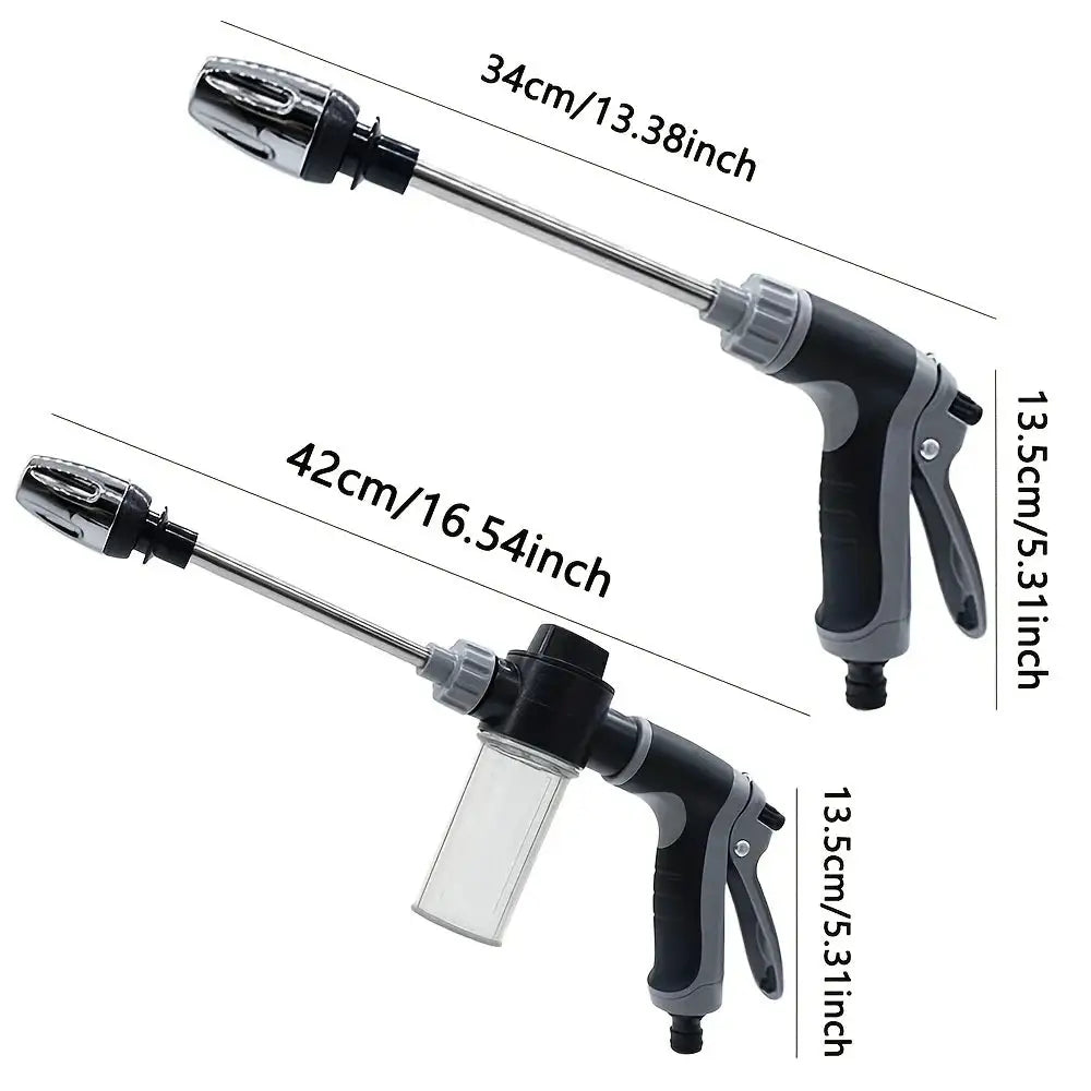 High-Pressure Car Washing Water Gun, External Cleaning Of RV, Foam Kettle Cleaning, Garden Water Hose Nozzle, Garden Shower,