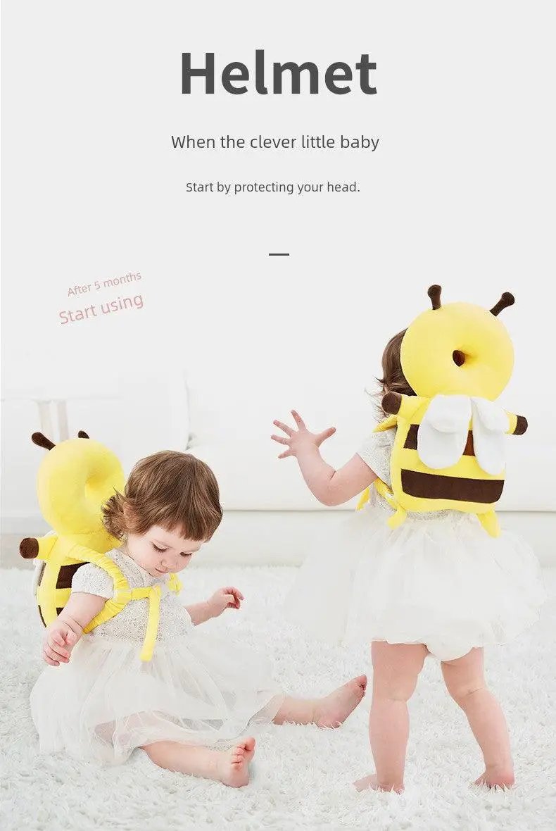 Autumn Winter Head Protection Pillow For Kids Walking
