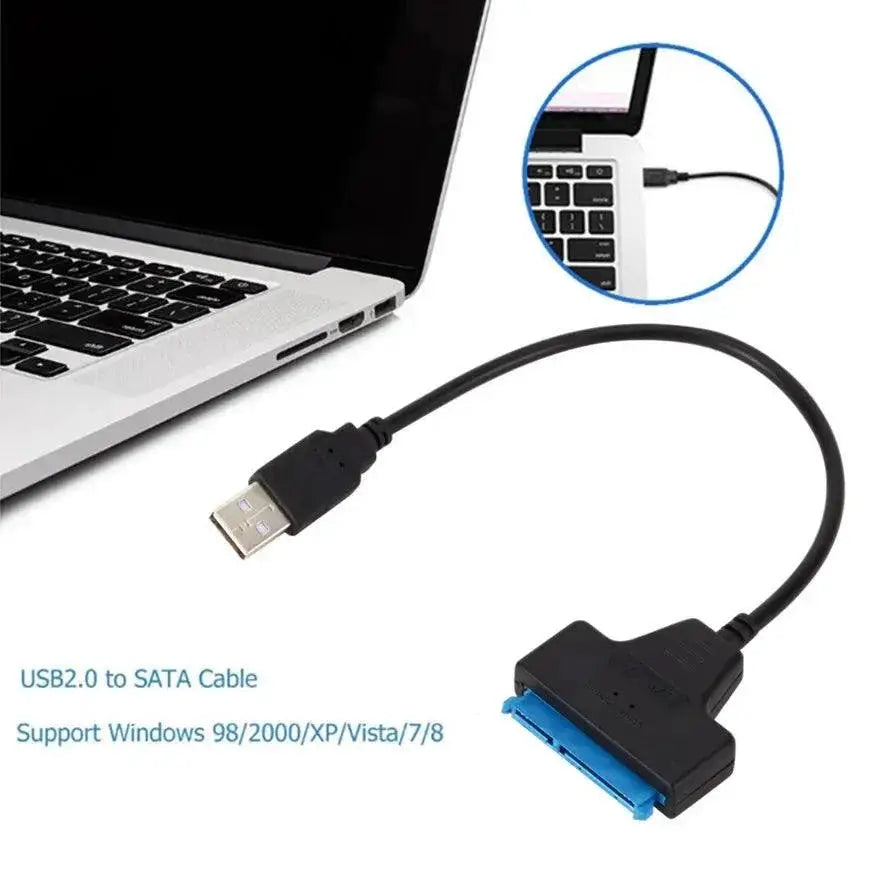 SATA To USB Cable Adapter For High Speed Data Transfer