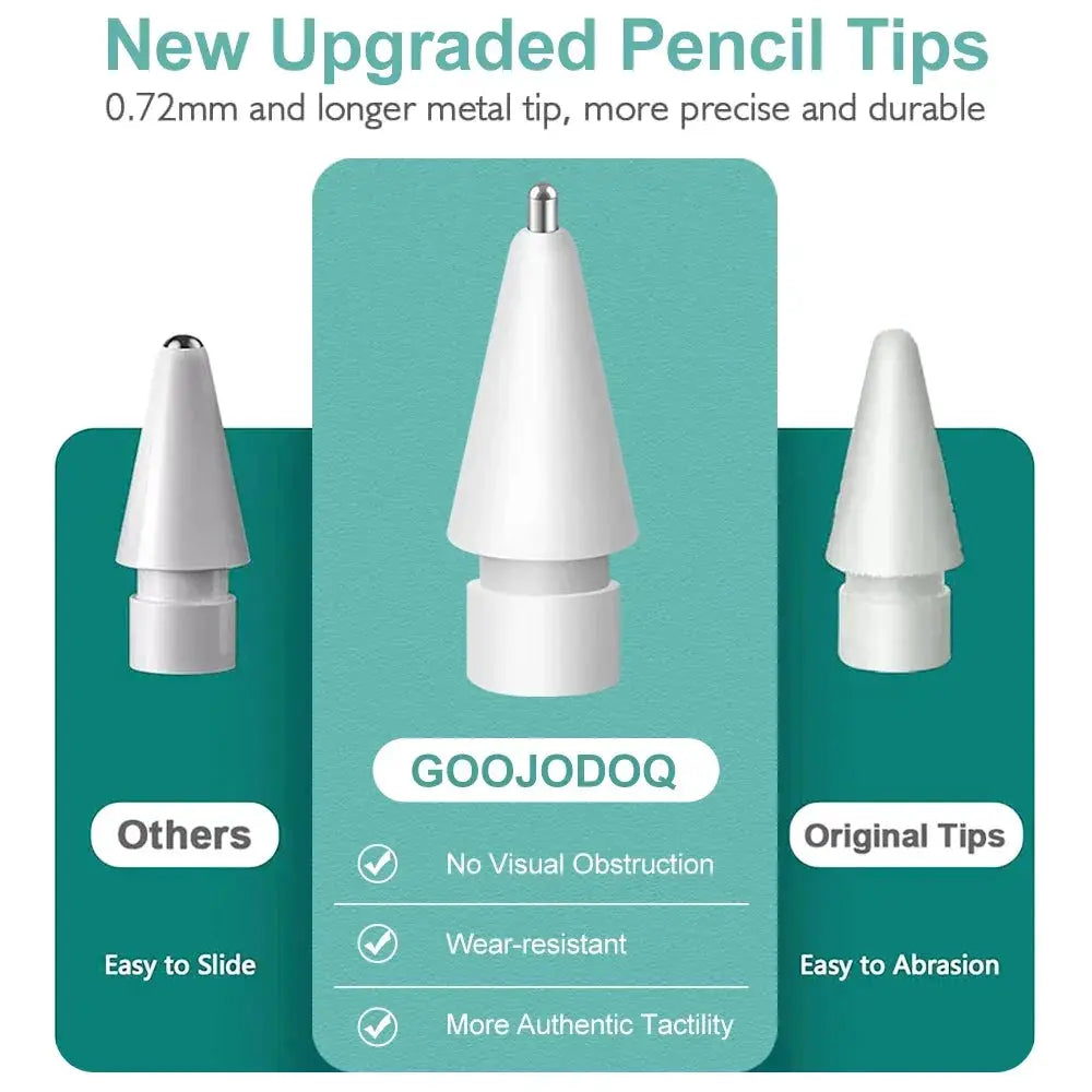 Apple Pencil Nib Tip Replacement for 1st and 2nd Gen