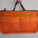 Makeup Bag - Foldable Double Zipper Travel Case