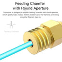 Brass Nozzle Set for 3D Printer Detail
