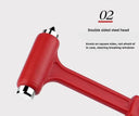 Emergency Escape Tool Safety Hammer With Cutter And Breaker
