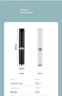 Huge Electric Heating Eyelash Curler Portable