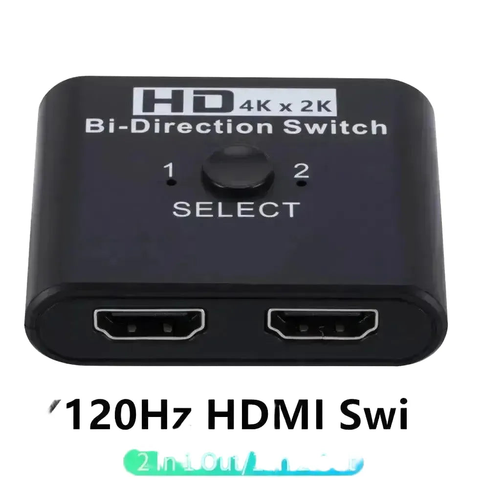Seamless HDMI Switch for Home Theater — 4K 60HZ HDMI Switch