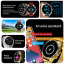 Men's Adventure Smartwatch GPS Health Monitor Bluetooth Call