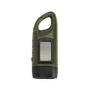 Solar Hand Crank Torch for Campers