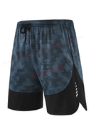 Men's Quick Dry Camouflage Workout Shorts for Summer Fitness