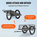 Lbs Bike Wagon Cart Foldable