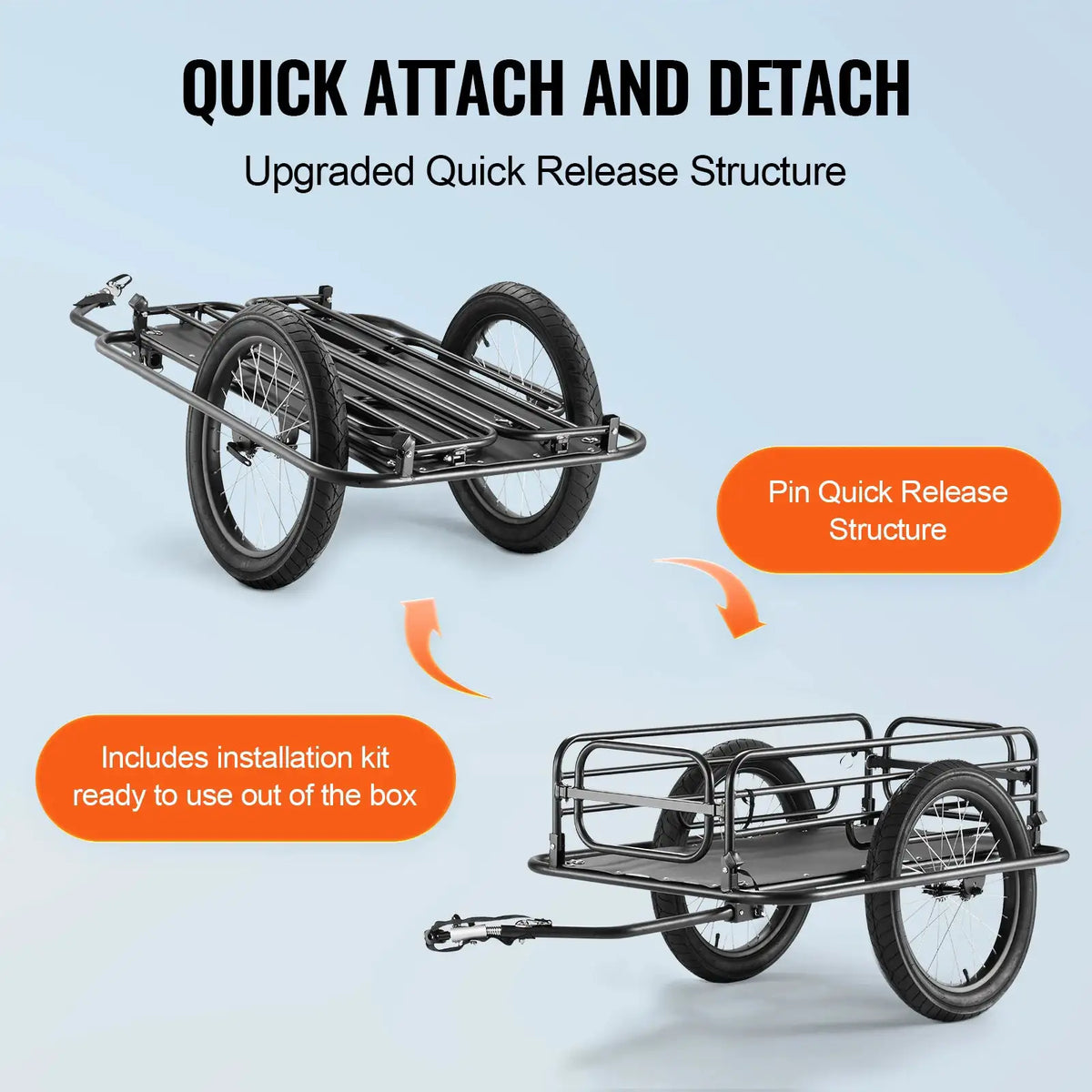 Lbs Bike Wagon Cart Foldable — product image 5