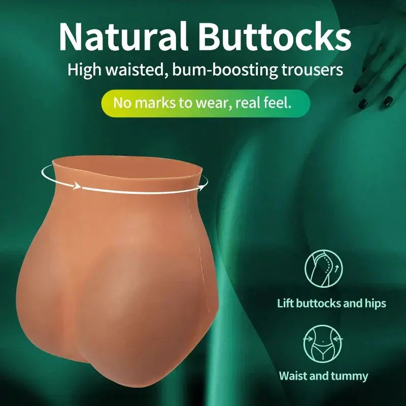 High Waist Silicone Shapewear for Curves and Comfort