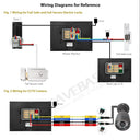 Homsecur M6 4 Wire Intercom Camera Ip65 Waterproof