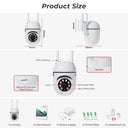 Smart Outdoor WiFi Camera for Homes