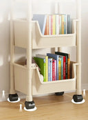 Space Saving Trolley Bookshelf For Home