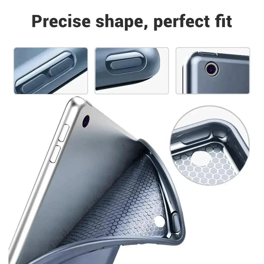 Ipad Smart Case PU Leather Cover With All Around Protection