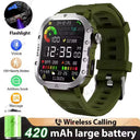 Military Smart Watch - Rugged Outdoor Use GPS