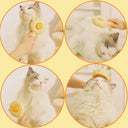 Cat Claw Shape Grooming Brush for Pet Hair Removal Tool