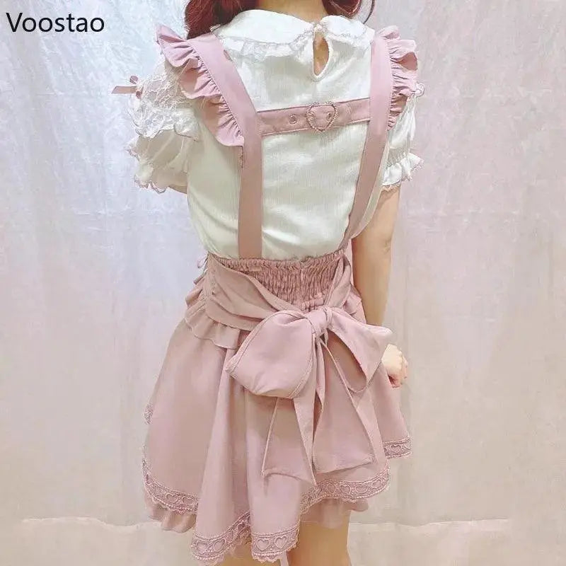 Gothic Lolita Empress Skirt Japanese Charm Twist Fashion