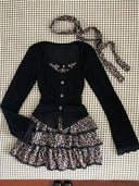 Dress Set for Women See Through Lace