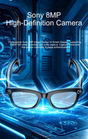 Smart AI Glasses HD Shooting Anti-shake Camera Photo Video Voice