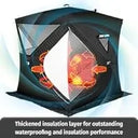 Outdoor Sauna Tent Pro - 4-Person, All-Weather, Easy Setup