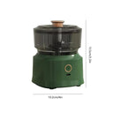 Compact USB Rechargeable Electric Garlic Press and Vegetable Shredder 350ml Food Processor