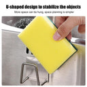 Stainless Steel Sink Sponge Holder Organize Kitchen and Bathroom
