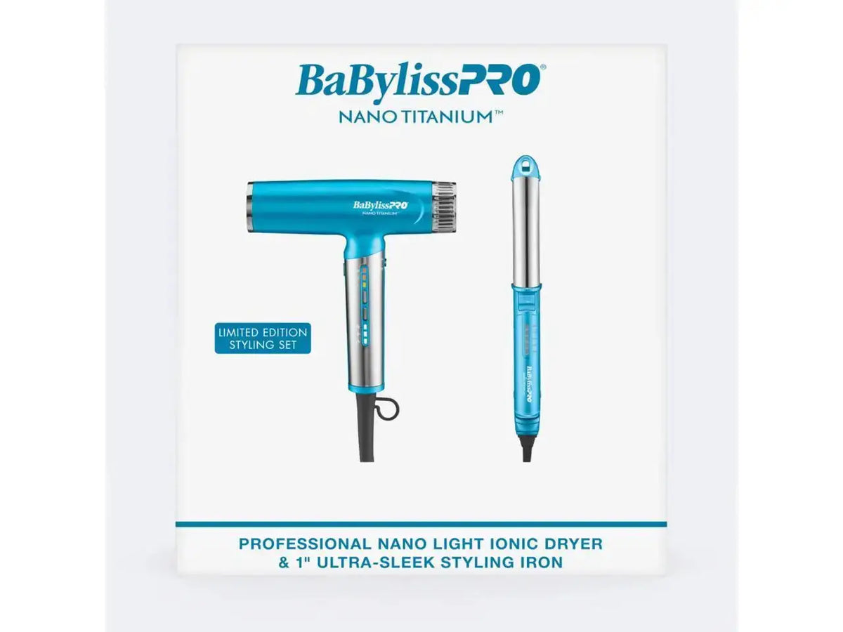 BaBylissPRO Nano Titanium™ Nano Light Ionic Dryer & " — product view 1